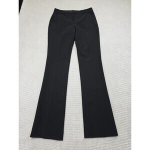 Express Pants Womens 4 Long Editor Boot Mid Rise Black Dress Pants
